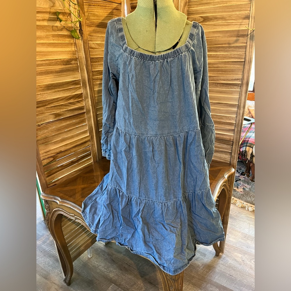 Denim Dress 👗